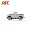 AK Interactive AK35012 LAND ROVER 88 SERIES IIA ROVER 8 1/35